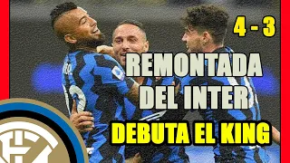 Debuta el KING ARTURO con ESPECTACULAR triunfo del INTER ante la FIORENTINA (4-3): remontada AGÓNICA