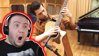 AMAZING POLISH GUITARIST! Fly Me To The Moon - Marcin (Live Solo Guitar) - TEACHER PAUL REACTS