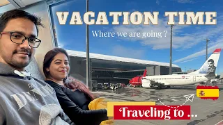 Escaping from the cold, We are going to South Europe 🇪🇦 |EP 1| Indian vlogger in Europe