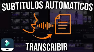 Crear SUBTITULOS AUTOMÁTICAMENTE con IA | Convertir AUDIO a TEXTO y viceversa en Filmora✅