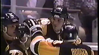 April 2, 1988 - Penguins at Capitals - Mario Lemieux Four Goals