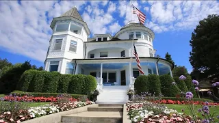 Hollyhock and Edgecliff Cottages ~Summer Garden Tour~ Mackinac Island