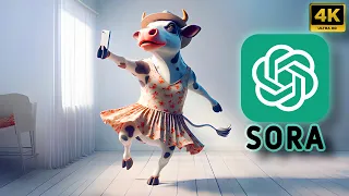OpenAI Sora: All Videos with Prompts |  4K