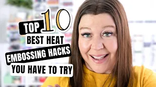 TOP 10 Heat Embossing Hacks You HAVE to Try