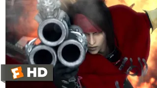 Final Fantasy VII (2006) - AVALANCHE vs. Bahamut SIN Scene (6/10) | Movieclips