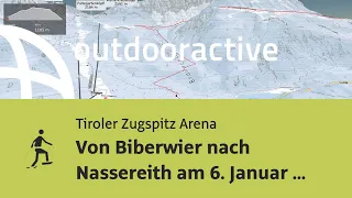 Schneeschuhwanderung in der Tiroler Zugspitz Arena: Von Biberwier nach Nassereith am 6. Januar 2020