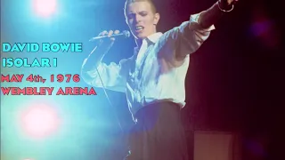 David Bowie - Wembley Arena, London. May 4th 1976. Speed Corrected/Remastered.