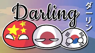 Darling || Countryballs animation (Japan, Korea & China)