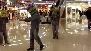 Танец роботов на ПроРобот шоу в магазине "М-видео" в ТРЦ Тау Галерея