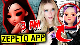 DO NOT PLAY ZEPETO APP AT 3AM!! ..*ZEPETO CALLED ME* SCARY HAUNTED APP