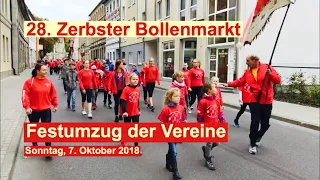 Festumzug Zerbster Bollenmarkt 2018