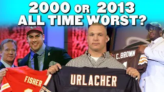 2000 vs 2013: Worst NFL Draft Ever