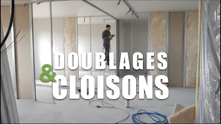 [Construire sa Maison ] Isolation des murs et Cloisons Placo [TIMELAPSE]