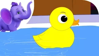 Yellow Ducky - Nursery Rhyme with Karaoke