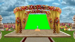 Wedding Green Effects Mandap (Full HD Video)