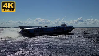 Freedom Neva Bay, Gulf of Finland, St.Petersburg 13.08.21, 4K video quality