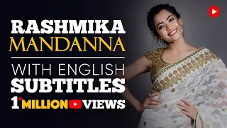 ENGLISH SPEECH | RASHMIKA MANDANNA: Dream BIG! (English Subtitles)