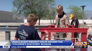 Scouts help revamp Children’s Discovery Museum