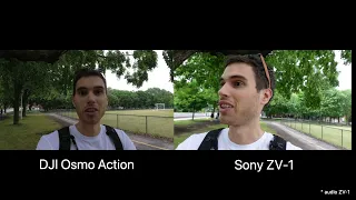 Best Cheap Vlog Camera Test — DJI Osmo Action vs Sony ZV-1 (Surprising Results!)