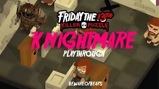 Friday the 13th: Killer Puzzle | Knightmare [Playthrough]