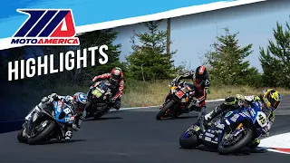MotoAmerica Medallia Superbike Race 1 Highlights at Ridge Motorsports Park 2023