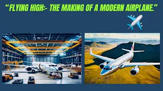 ''WINGS OF WONDER:- HOW AIRPLANES ARE BUILT.''