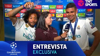 A ENTREVISTA MAIS DIVERTIDA DA CHAMPIONS COM MARCELO E CASEMIRO APÓS A FINAL CONTRA O LIVERPOOL!