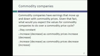 Session 16: Intrinsic Value - Wrapping up