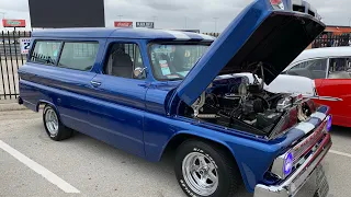 2021 GoodGuys Texas Spring Car Show with Classic Trucks, Corvettes, Custom Builds 4K USA