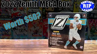2022 Zenith Football MEGA Box | Interesting Mix Up Product, BUT is it Worth $50?