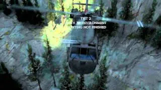 COD4 3D environment & 3D helicopter test