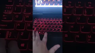 Lenovo Legion Y520 - Keyboard light off and on