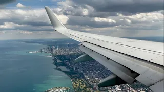 American 737-800 landing into Chicago O’hare ( ORD )