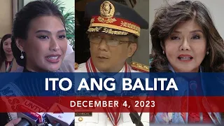 UNTV: Ito Ang Balita | December 4, 2023