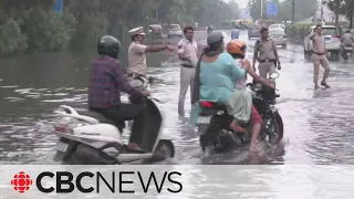 Flooding shutting down parts of New Delhi, affecting drinking water