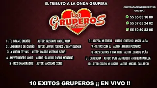 MIX EXITOS EN VIVO//Los Gruperos Del Amor