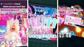 ADOPT ME PREPPY TIKTOK COMPILATION 💕🫶