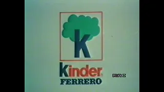 FERRERO KINDER BRIOSS (1986) Spot Anni 80