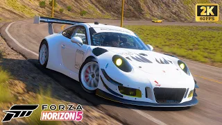 Porsche 911 GT3 R (2018) - Forza Horizon 5 | Tuning + Test Drive | Logitech G923 Gameplay | 2K 60FPS