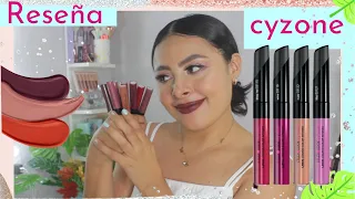 RESEÑA Y SWATCHES : LABIALES CYZONE STUDIO LOOK EN PIEL MEDIA | HolaLizy 🦋