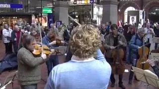 Flash mob at Copenhagen Central Station  Copenhagen Phil playing Ravel's Bolero    YouTube