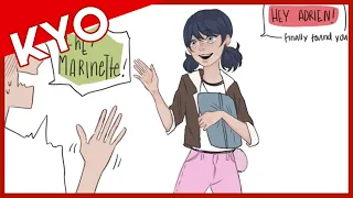 Marinette Knits Adrien a Scarf (Adorable Miraculous Ladybug Comic Dub)