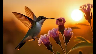 Hummingbirds in Flight ( I. Lopesa- Himenesa)