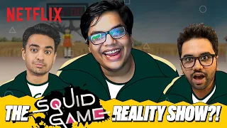 @TanmayBhatYT & The Gang REACT to Squid Game: The Challenge!