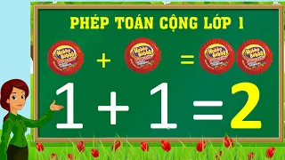 Thanh nấm - Toán lớp 1: Dạy bé học phép toán cộng, trong phạm vi 5 với kẹo Hubba bubba