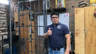 ✅PUERTA SENCILLA DE HIERRO