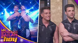 Nicola Porcella cumplió y encendió la pista al bailar quebradita con Agustín Fernández | Hoy