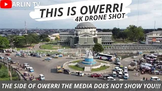 Fly Owerri, Imo State: Drone View of the Most Beautiful City in Nigeria (4K Aerial View)