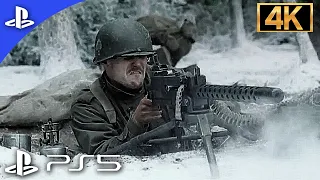 BATTLE OF THE BULGE | Realistic Immersive ULTRA Graphics Gameplay [4K 60FPS] Call of Duty WW2