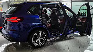 BMW X5 (2024) - Детали интерьера и экстерьера (Роскошный спортивный внедорожник)